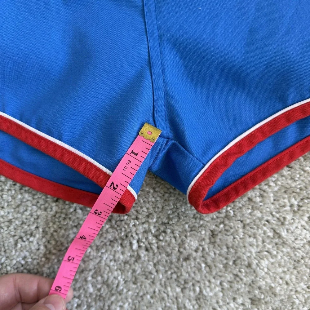 Vintage California Shores Swim Shorts Men Medium Running Lined Trunks Drawstring